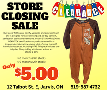 Load image into Gallery viewer, CLEARANCE!! STORE CLOSING!! Baby Boys Tiger - Sleep 'N Play