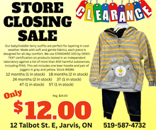 Load image into Gallery viewer, CLEARANCE SALE! HALF PRICE!! 2-Piece Baby/Toddler Bear Hoodie & Joggers