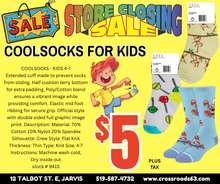 Load image into Gallery viewer, SOCKS- Monkey Socks - Kids - 4-7 COOLSOCKS