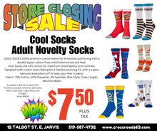 Load image into Gallery viewer, STORE CLOSING SALE!!!! Cool Socks - Adult Novelty Food Brands