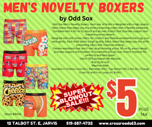 Load image into Gallery viewer, STORE CLOSING CLEAR-OUT!! Men's Novelty Boxers by Odd Sox