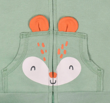 Load image into Gallery viewer, CLEARANCE SALE!! ALL BABY AND TODDLER CLOTHING 1/2 PRICE!! 2-Piece Baby Toddlers Fox Terry Zip Hoodie & Joggers Set-Gerber