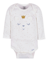 Load image into Gallery viewer, STORE CLOSING CLEARANCE SALE! 3-Pack Baby Girls Fairy Long Sleeve Onesies® Bodysuits