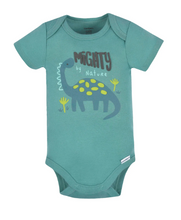 Load image into Gallery viewer, CLEARANCE! STORE CLOSING! 3-Piece Baby Boys Mighty Dino Onesies®Bodysuits and Pant Set- Prepack-Gerber