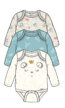 Load image into Gallery viewer, STORE CLOSING CLEARANCE SALE! 3-Pack Baby Girls Fairy Long Sleeve Onesies® Bodysuits