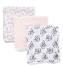 Load image into Gallery viewer, Precious Moments Muslin Cotton Swaddle Blankets