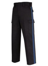 Load image into Gallery viewer, Men's Swat Cargo Pants with Reflective Piping (Blue, Maroon or Silver)