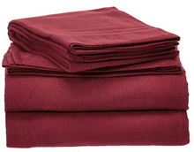 Load image into Gallery viewer, Comfort Plus Flannel Sheets Twin Size 3 Piece Set