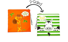 Load image into Gallery viewer, Flap Jack Kids 2-Sided Wet Bag - Lion | Monkey