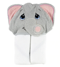 Load image into Gallery viewer, Precious Moments Tuk Elephant Hooded Towel