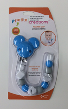 Load image into Gallery viewer, Fashionable Soft Silicone Dinosaur Pacifier Holder & Silicone Butterfly Pacifier Holder