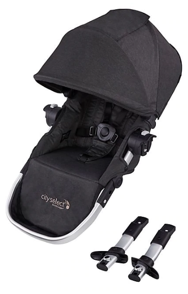 Baby jogger second clearance seat kit black