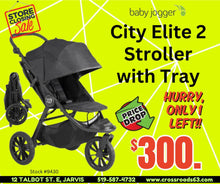 Load image into Gallery viewer, Baby Jogger City Elite 2 Stroller with tray - ONLY 1 LEFT!!
