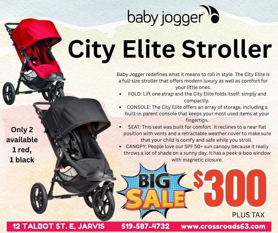 baby jogger city elite stroller City Elite Stroller CLEARANCE SALE!! – Crossroads 63