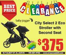 Load image into Gallery viewer, Baby Jogger Select 2 Eco with BONUS FREE SECOND SEAT
