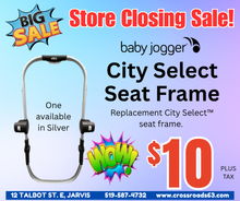 Load image into Gallery viewer, City Select Seat Frame - STORE CLOSING SALE!
