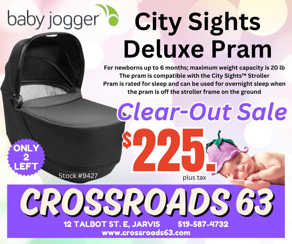 BABY JOGGER CITY SIGHTS DELUXE PRAM