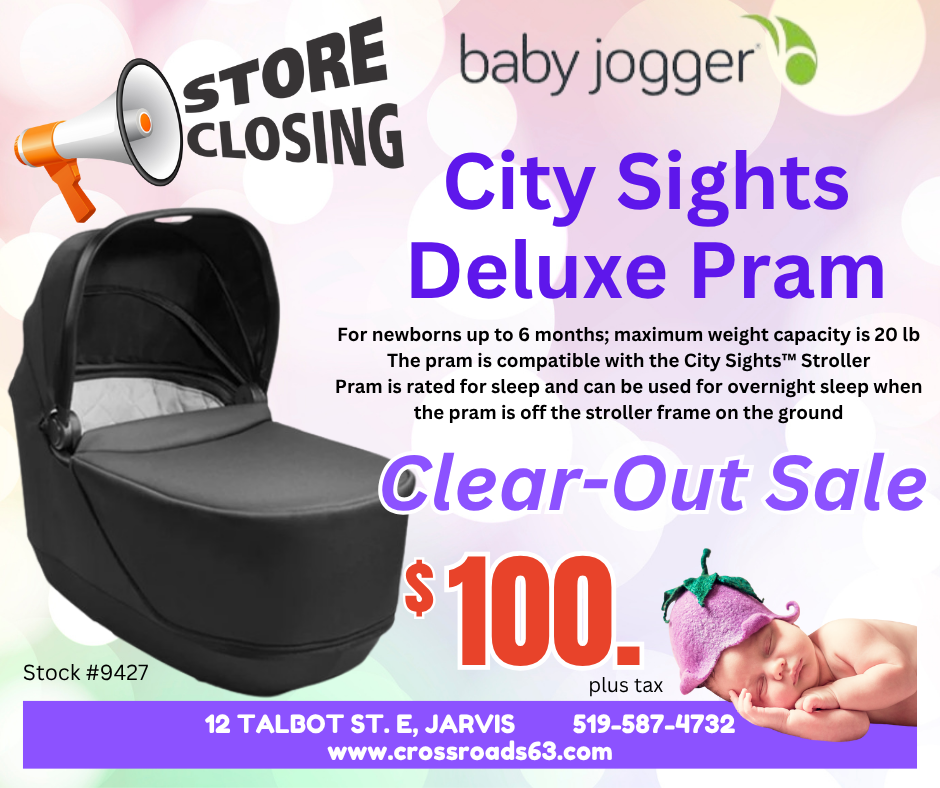BABY JOGGER CITY SIGHTS DELUXE PRAM