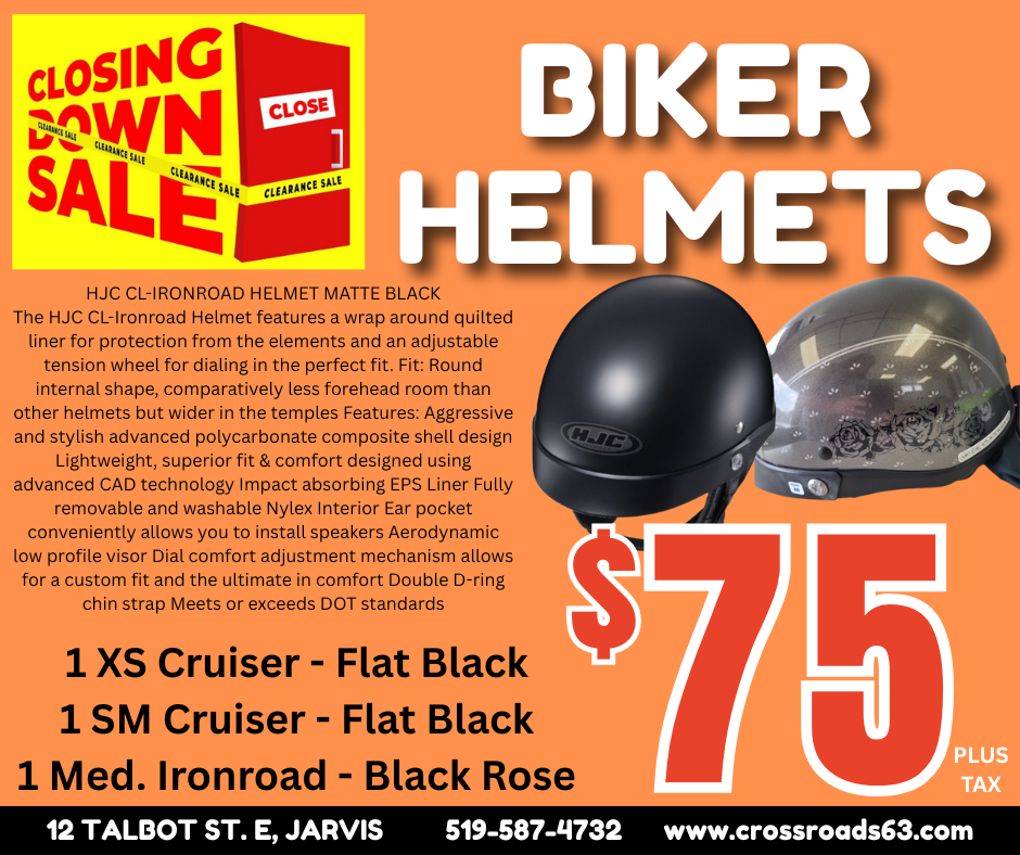 HJC CL-IRONROAD HELMET – Crossroads 63