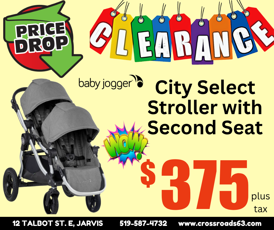 Seat Configuration City Select Lux Double Stroller City Select Lux