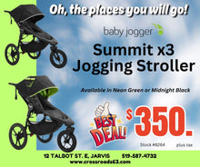 Load image into Gallery viewer, Baby Jogger SUMMIT X3 Jogging Stroller - CLEARANCE!!
