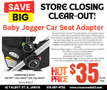 Load image into Gallery viewer, Car Seat Adapter (City Select, City Select Lux) for Baby Jogger City GO / Graco
