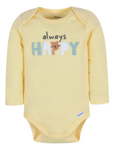 Load image into Gallery viewer, 3-Piece Baby Neutral Happy Safari Onesies® Bodysuits and Pants Set
