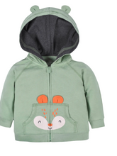 Load image into Gallery viewer, 2-Piece Baby Toddlers Fox Terry Zip Hoodie &amp; Joggers Set-Gerber
