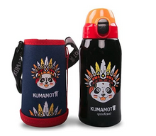 Load image into Gallery viewer, KUMAMOT 3-Kids Double-Wall Stainless Steel Water Bottle for Kids, 20 oz,
