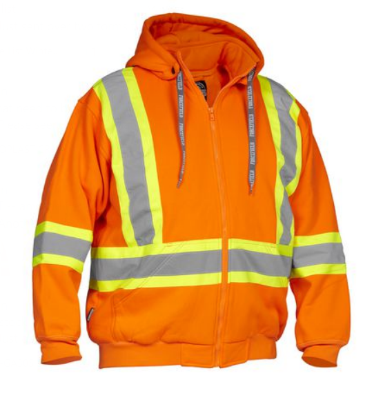 Safety Hoodie With Detachable Hood