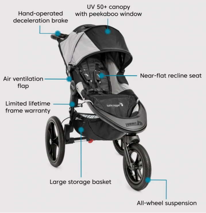 Baby Jogger SUMMIT X3 Jogging Stroller