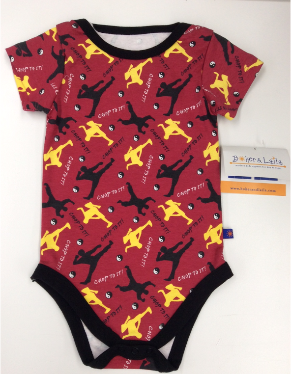 Boker and Laila Infant Onesies