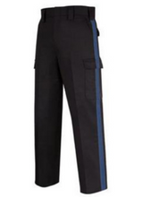 Load image into Gallery viewer, Men&#39;s Swat Cargo Pants with Reflective Piping (Blue, Maroon or Silver)
