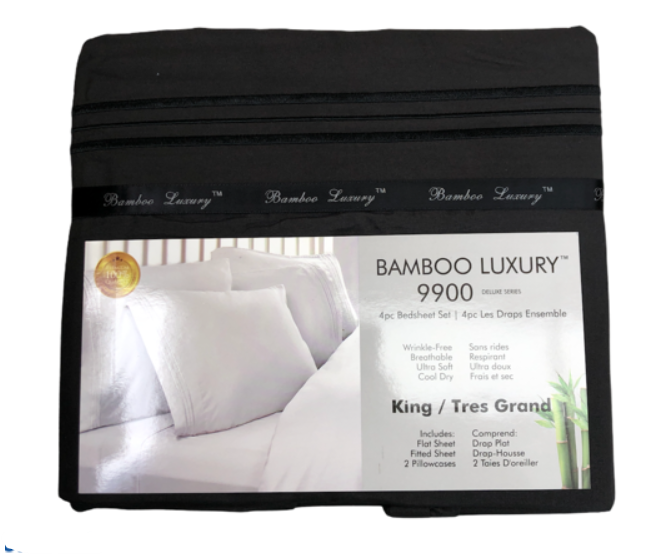 Bamboo Luxury King And Queen 4 Pc Sheet Sets